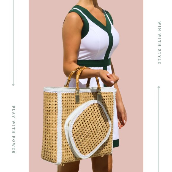Pickleball Tote Bag - Picture 1 of 5